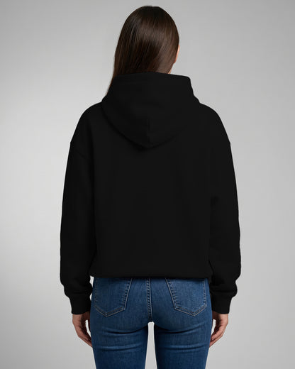 KEYNOO Oversized Pullover Hoodie – Black