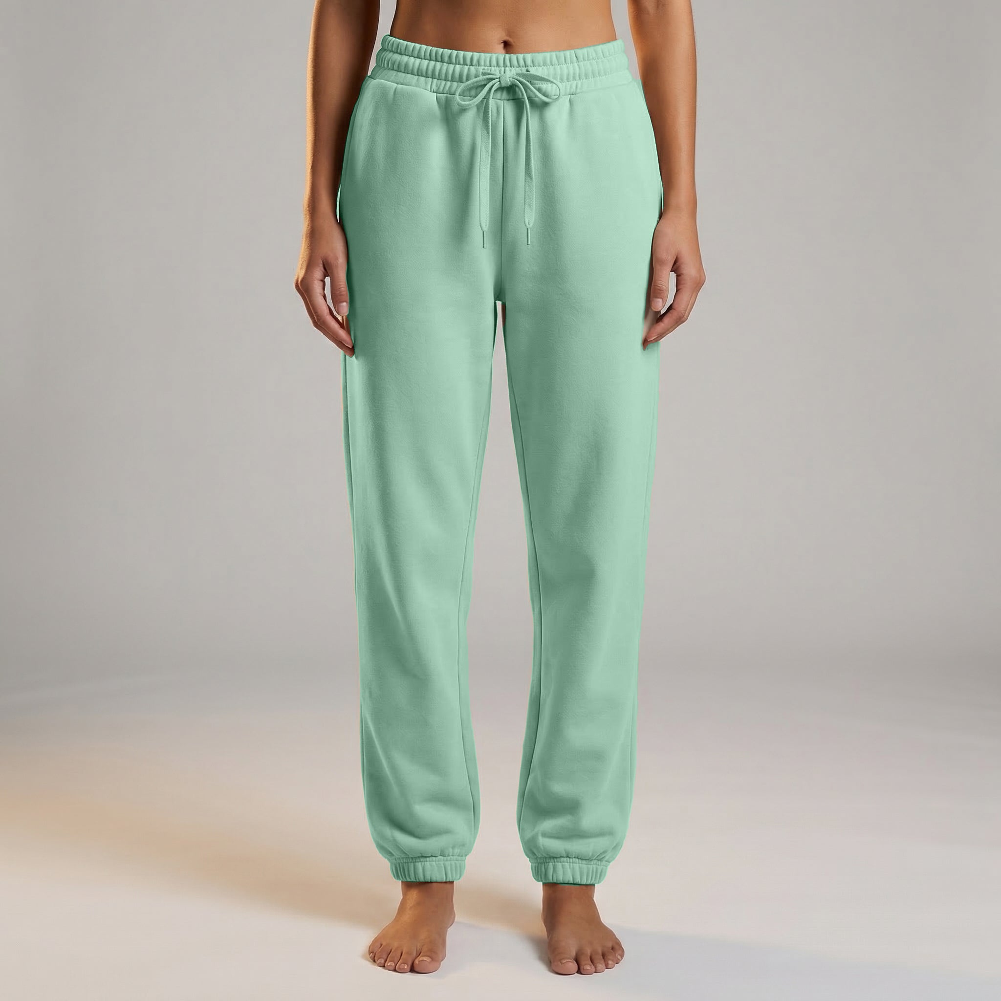 Sweatpant Elastic Bottom- Chocolate