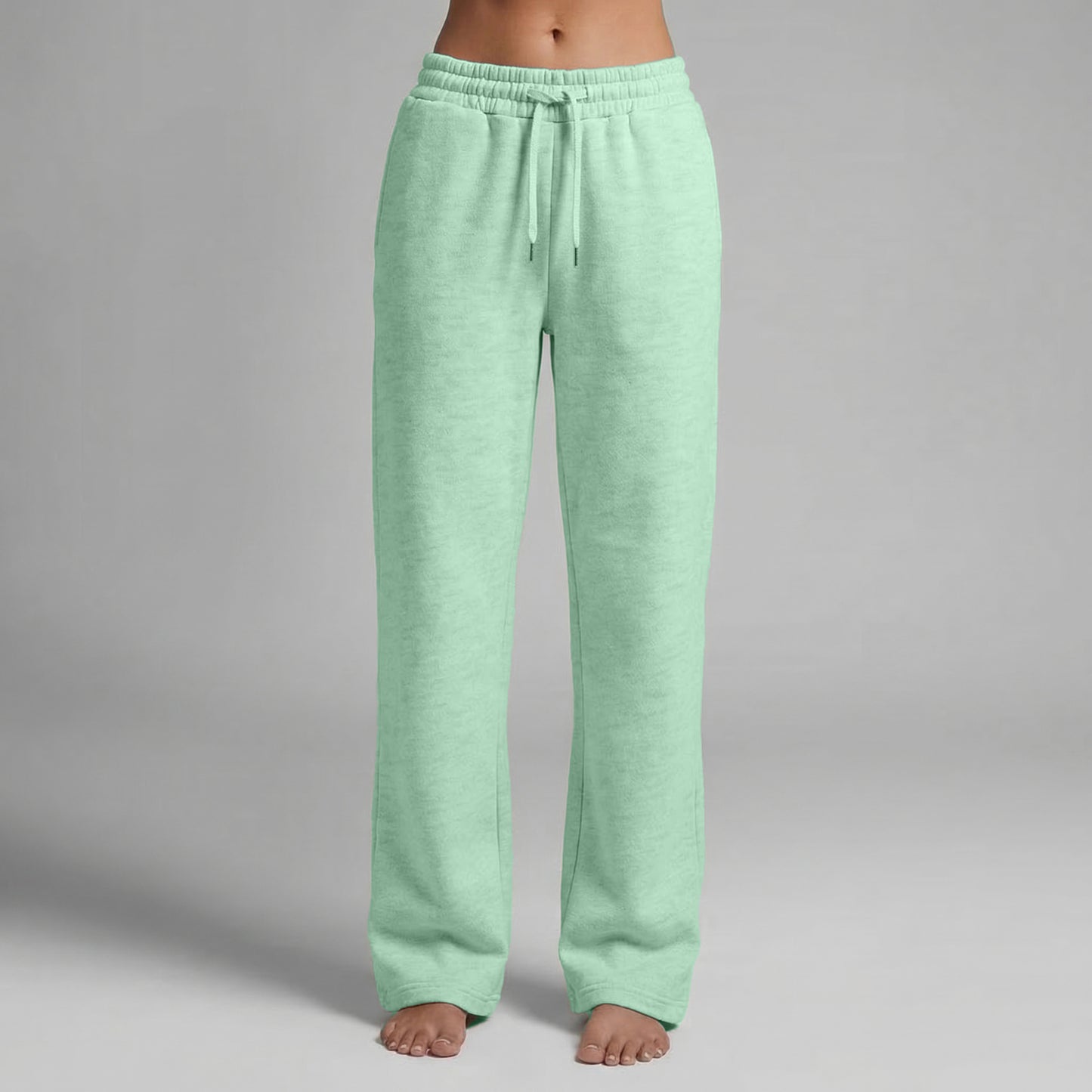 Sweatpant Open Bottom- Charcoal