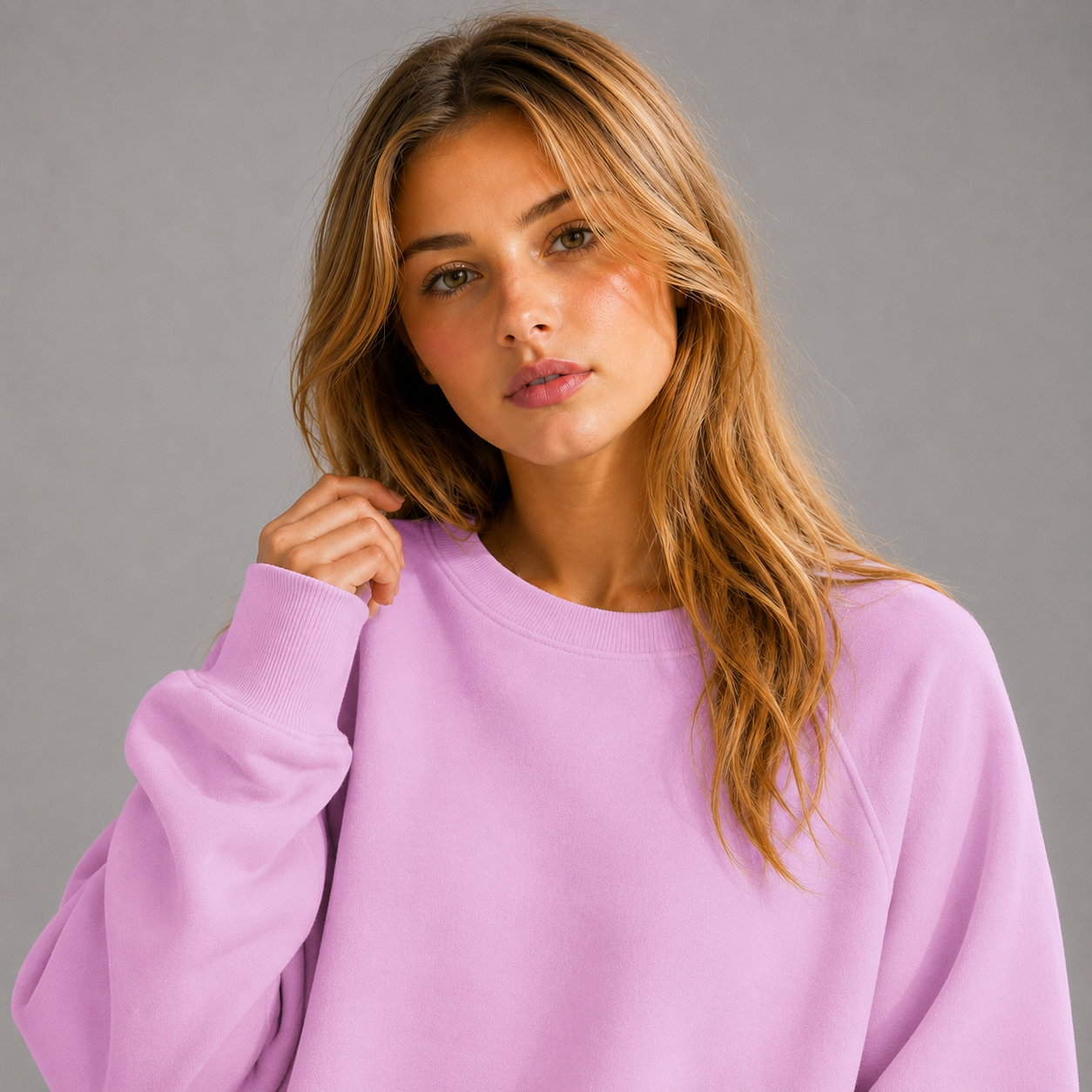 Crewneck Sweatshirt - Pink