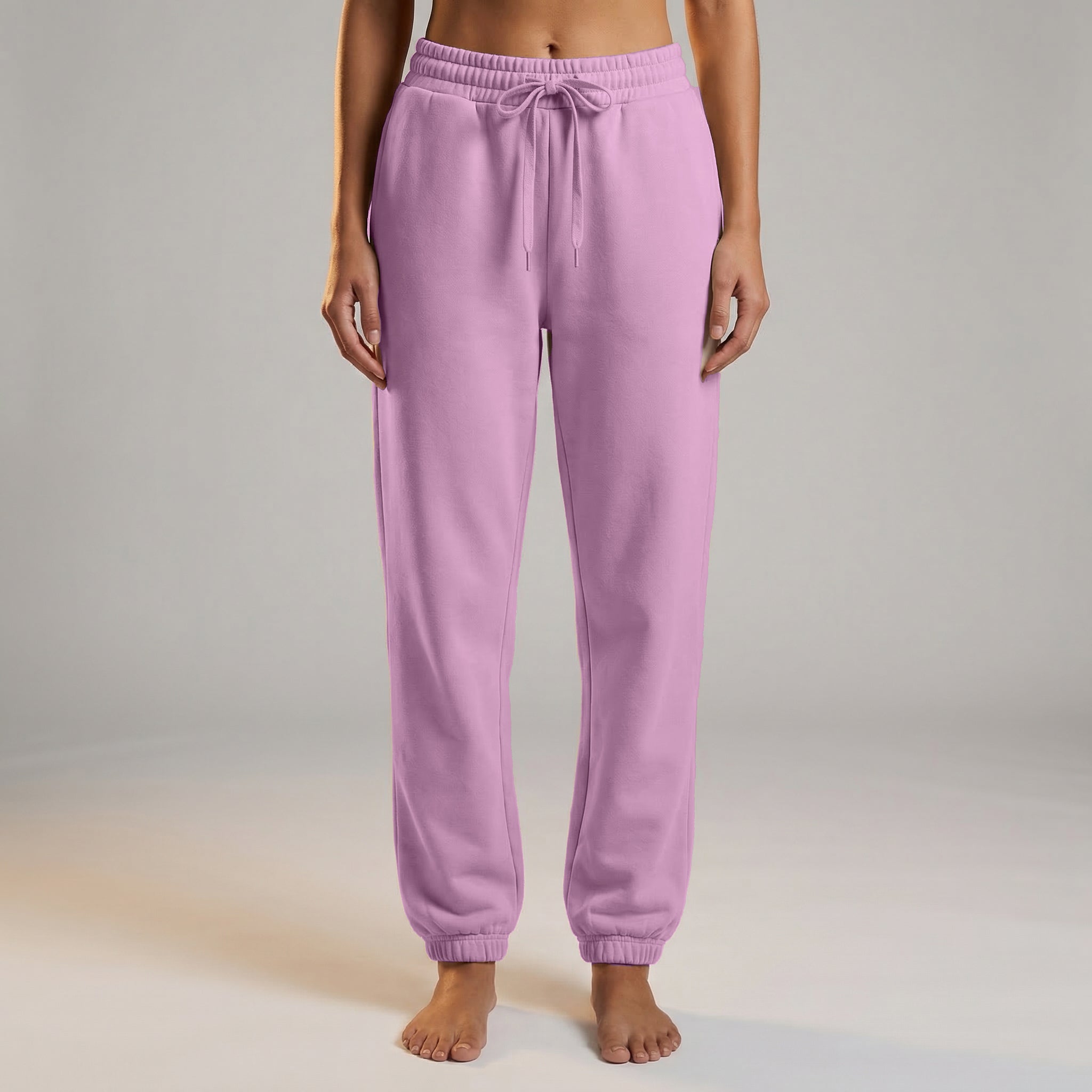 Sweatpant Elastic Bottom- Chocolate