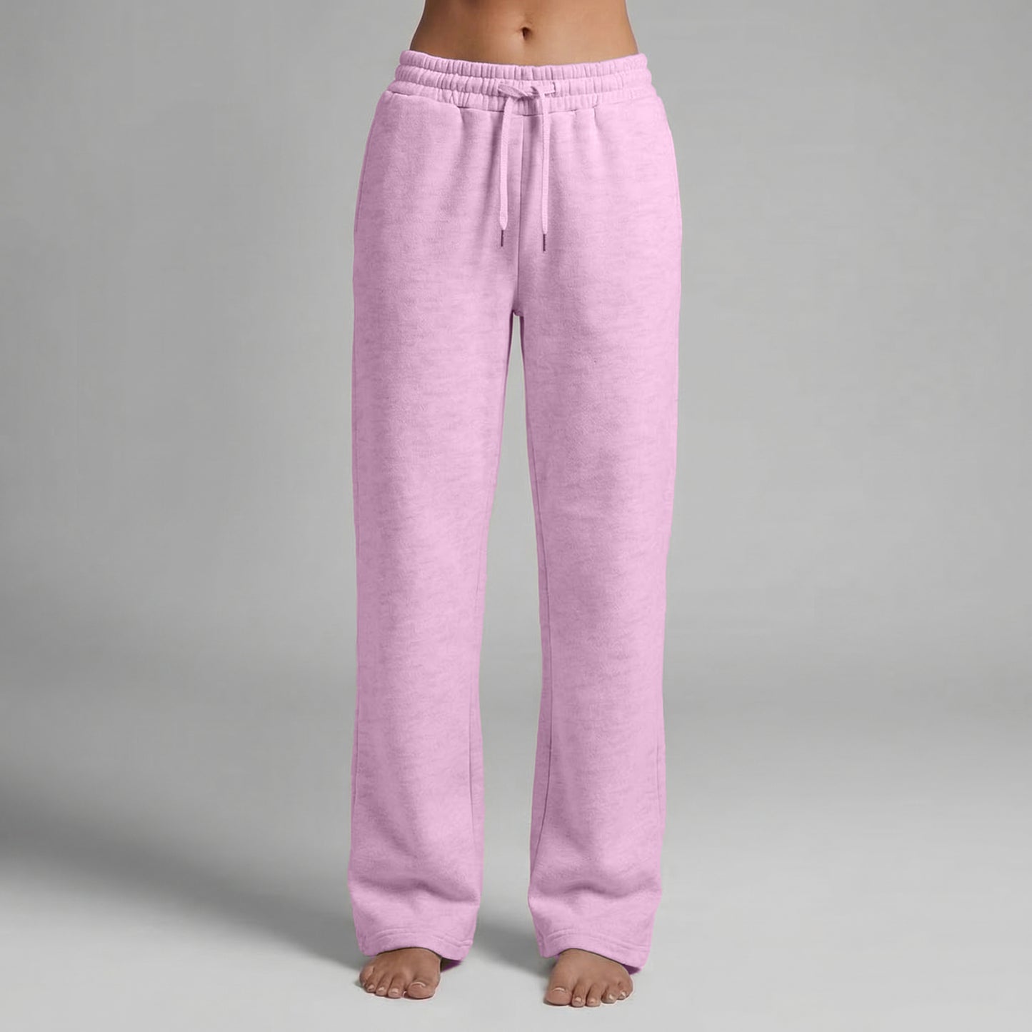 Sweatpant Open Bottom- Charcoal