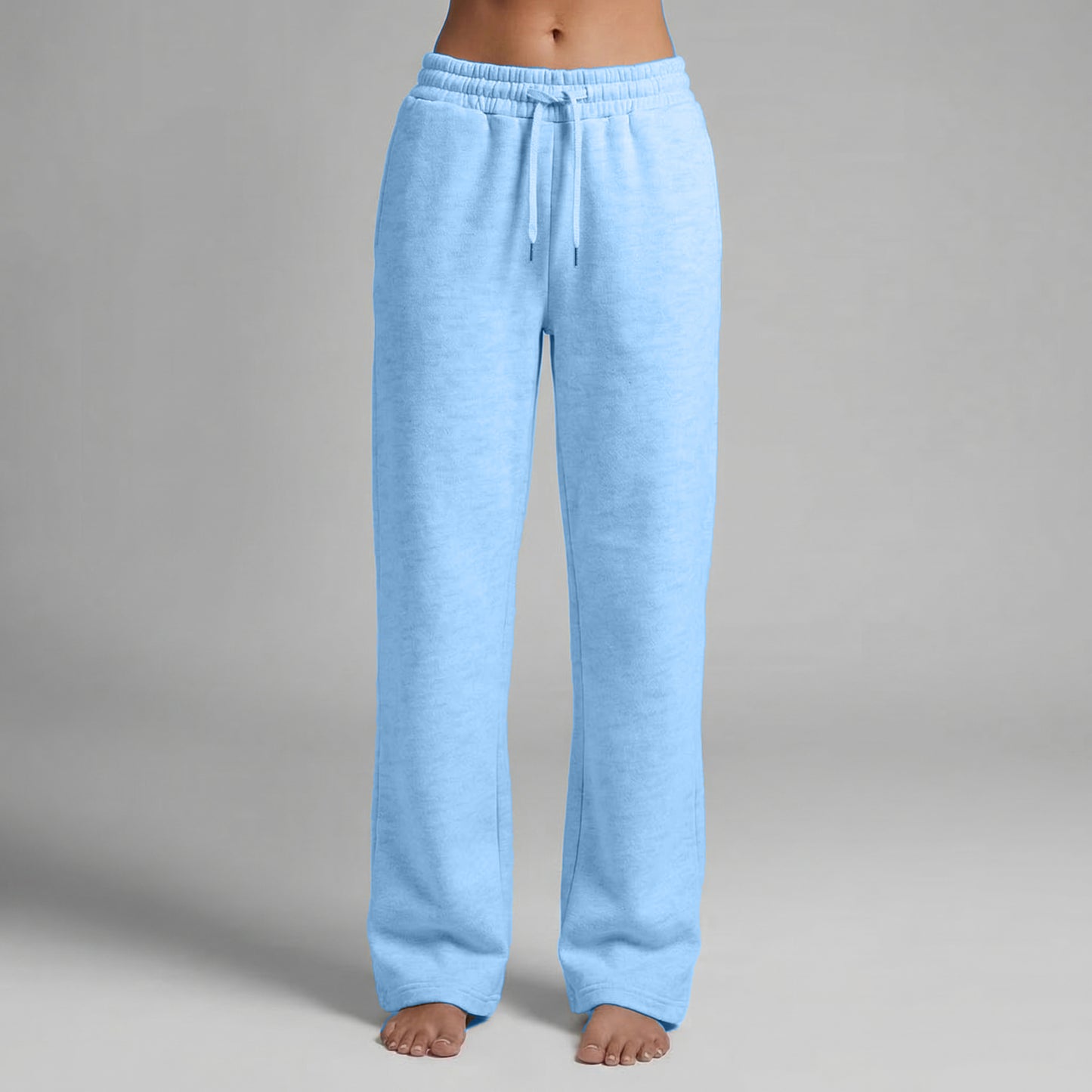 Sweatpant Open Bottom- Charcoal
