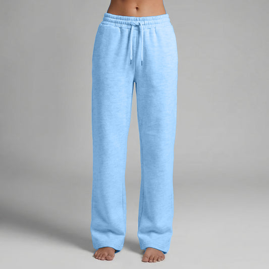 Sweatpant Open Bottom- Sky Blue