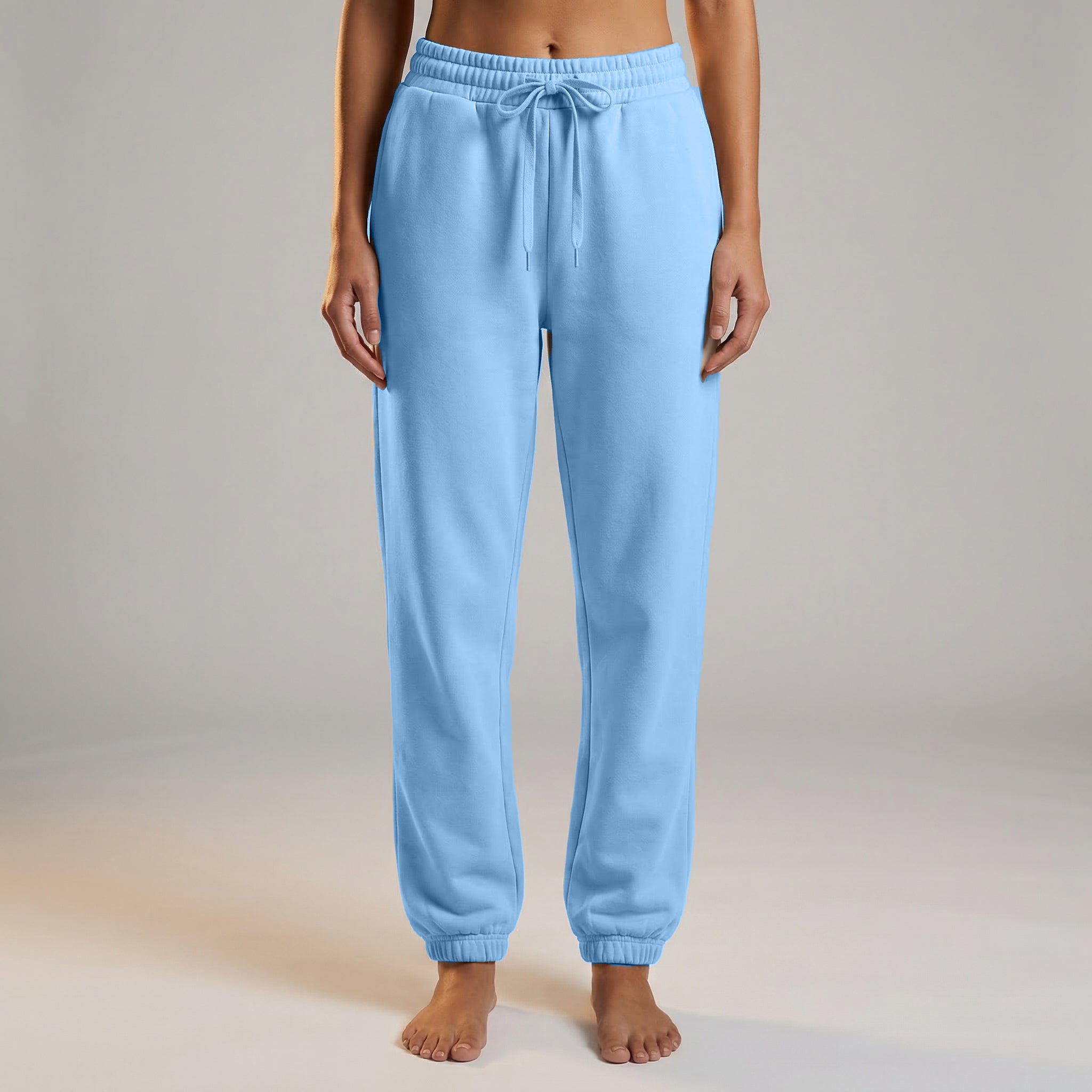Sweatpant Elastic Bottom- Chocolate