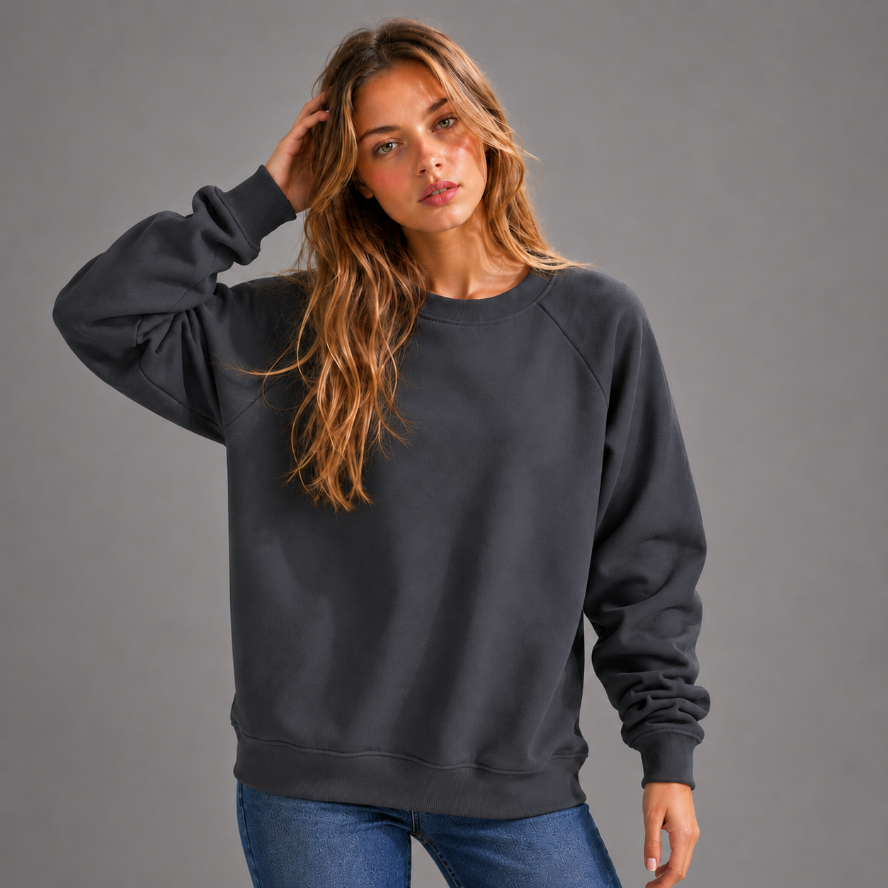 Crewneck Sweatshirt - Slate Gray