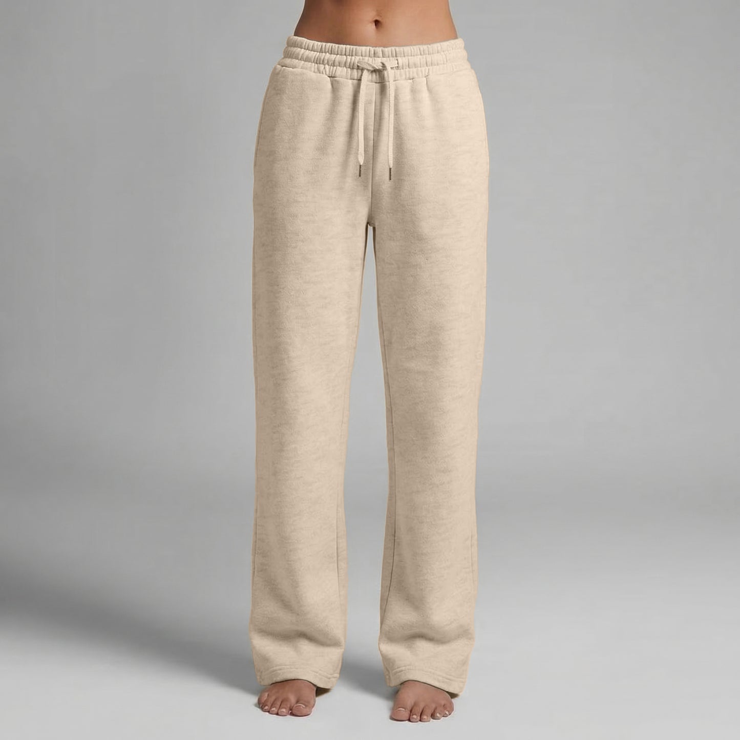 Sweatpant Open Bottom- Charcoal