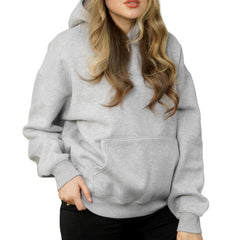 Pullover Hoodie - Heather Grey